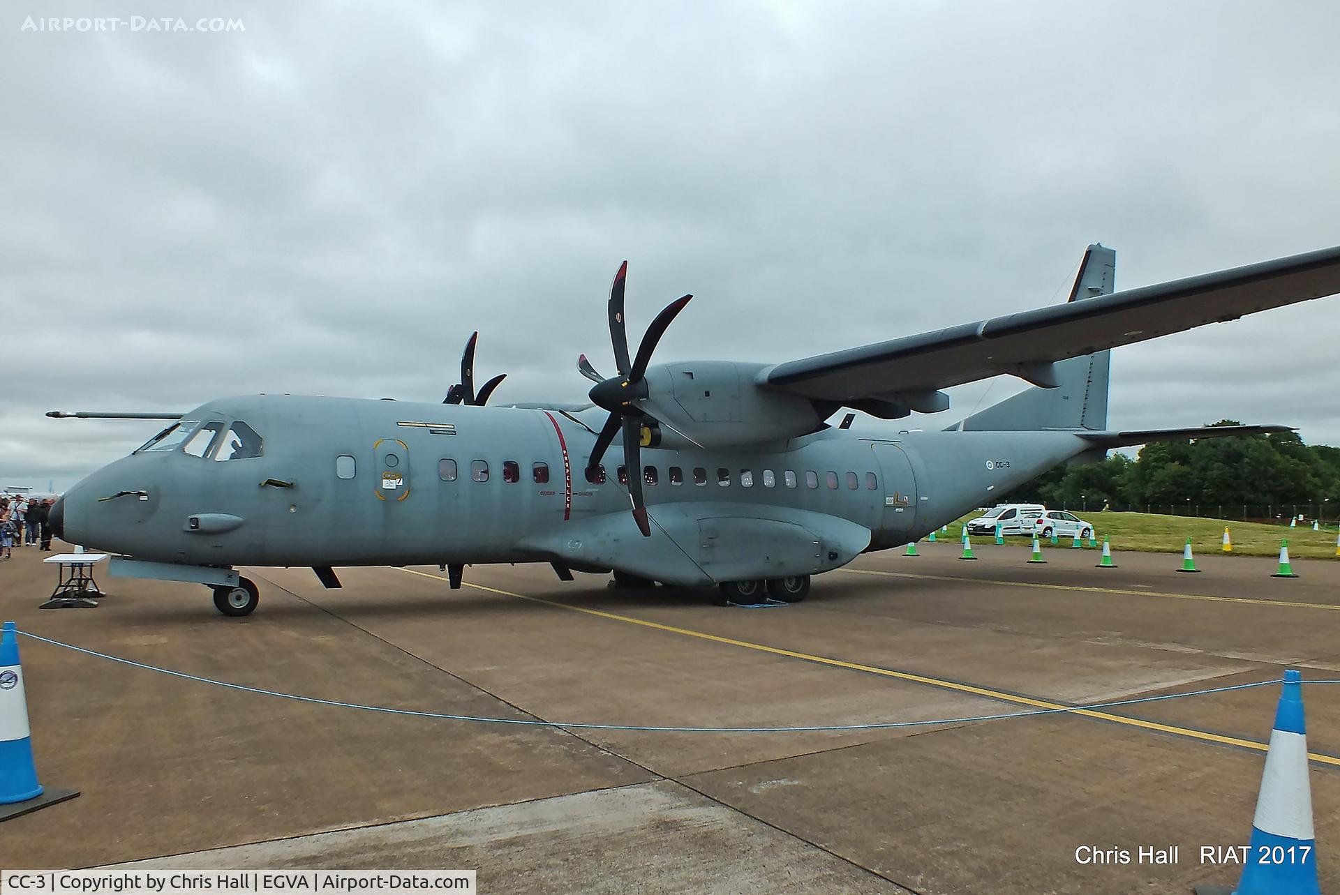 CC-3, 2011 CASA CN-295M C/N S-086, RIAT 2017