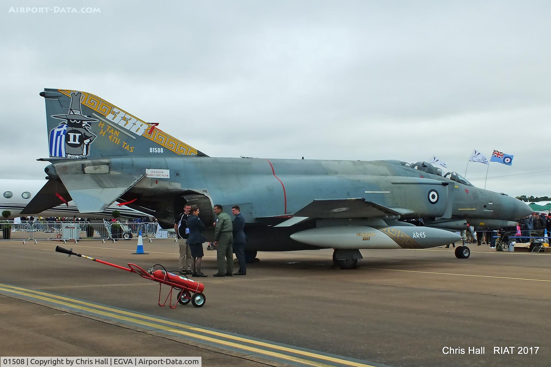 01508, McDonnell Douglas F-4E AUP Phantom II C/N 4470, RIAT 2017