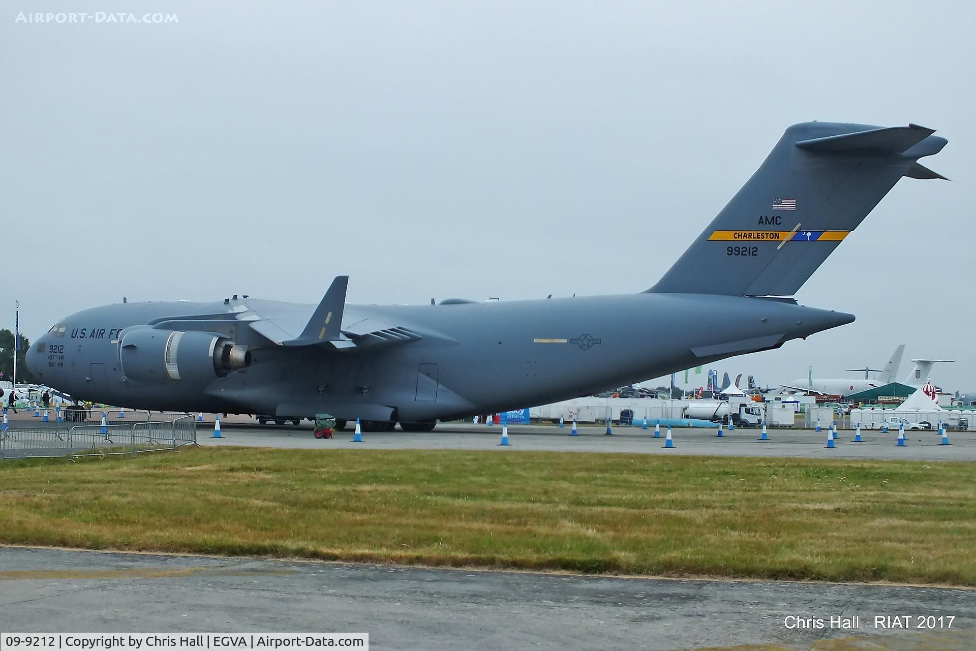 09-9212, 2011 Boeing C-17A Globemaster III C/N P-212, RIAT 2017