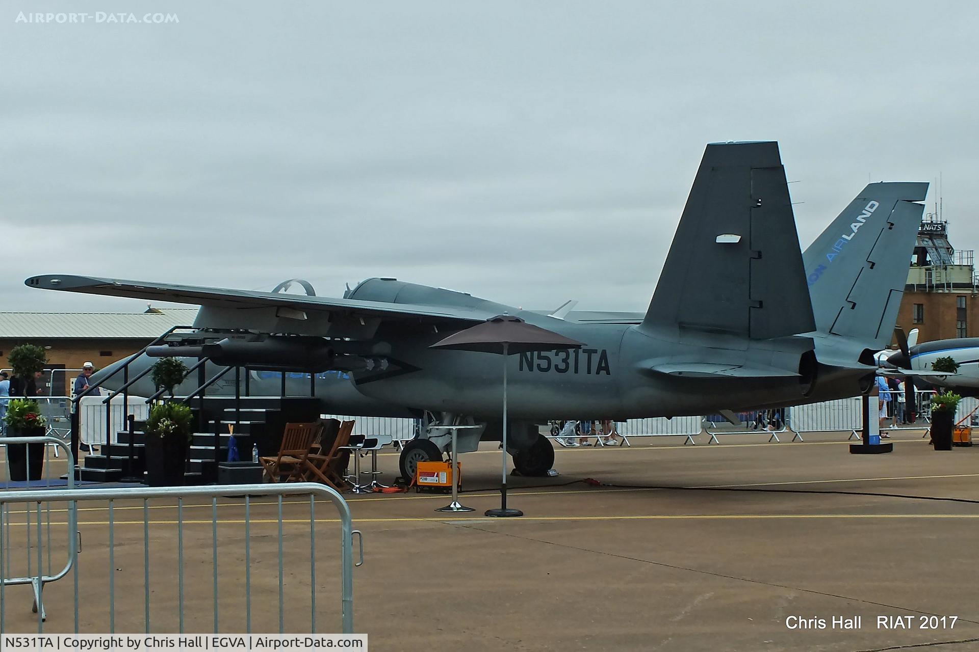 N531TA, 2013 Cessna E530 Scorpion C/N 721001, RIAT 2017