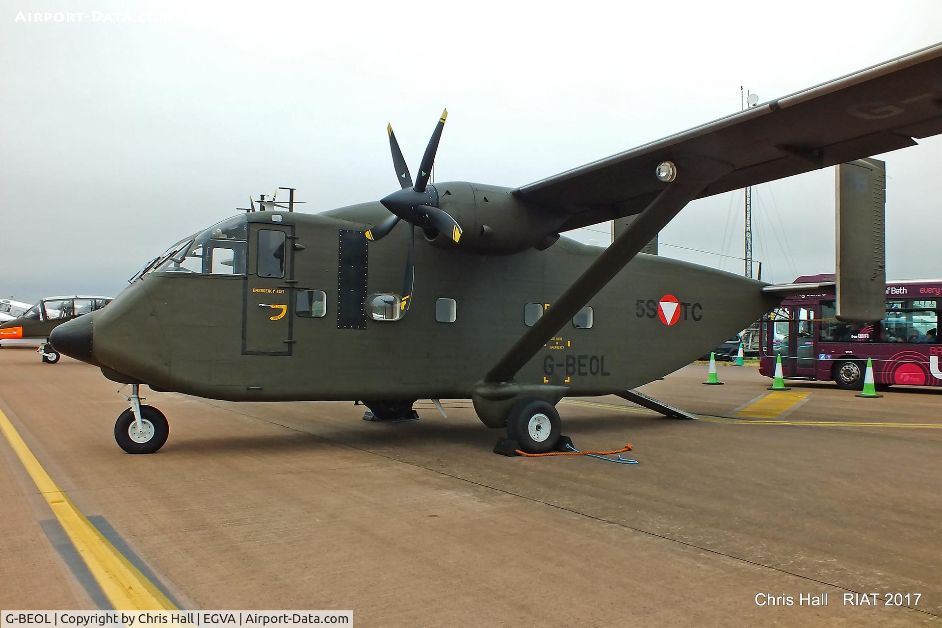 G-BEOL, 1977 Short SC-7 Skyvan 3-100 C/N SH.1954, RIAT 2017