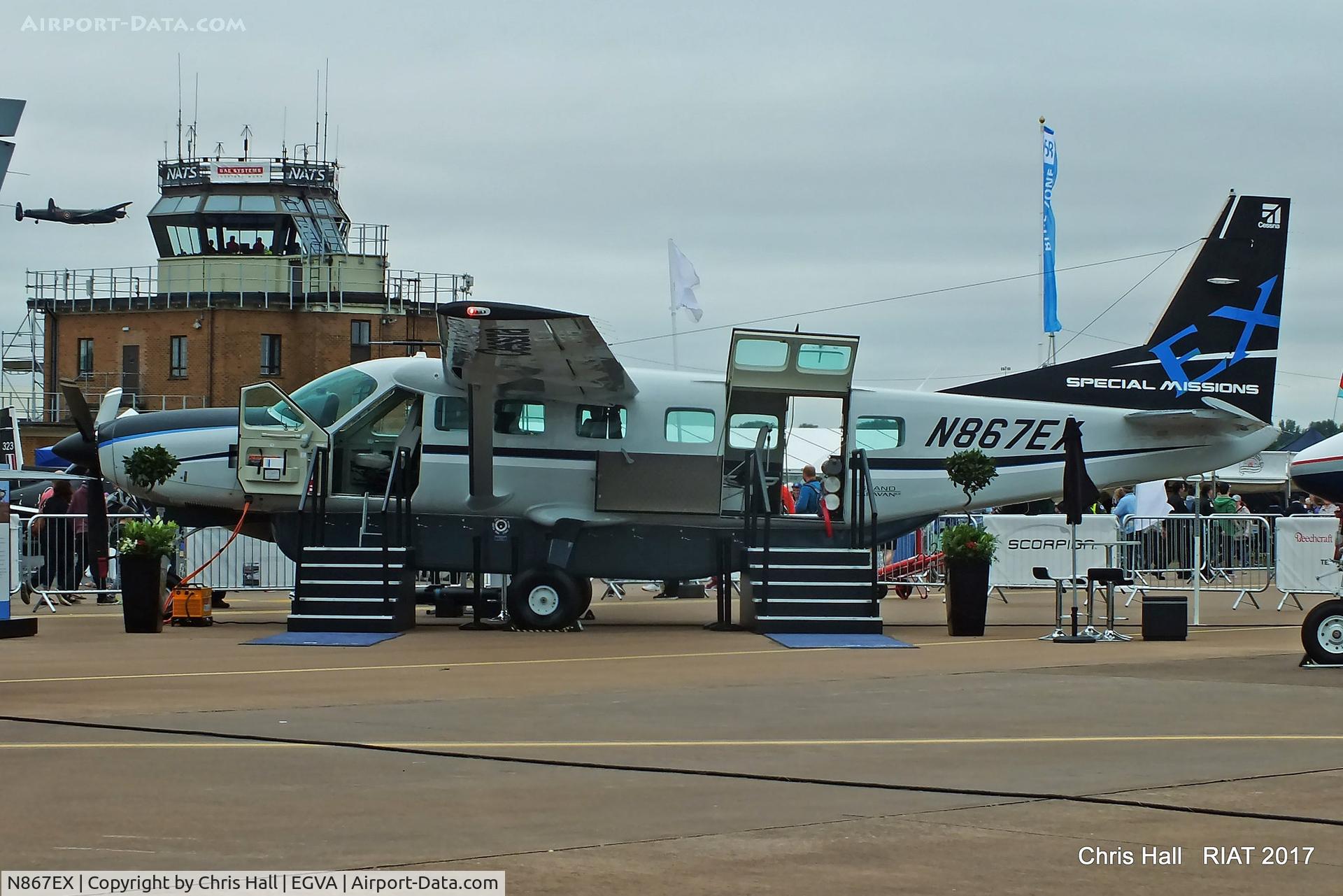 N867EX, 2014 Cessna 208B Grand Caravan EX C/N 208B5162, RIAT 2017