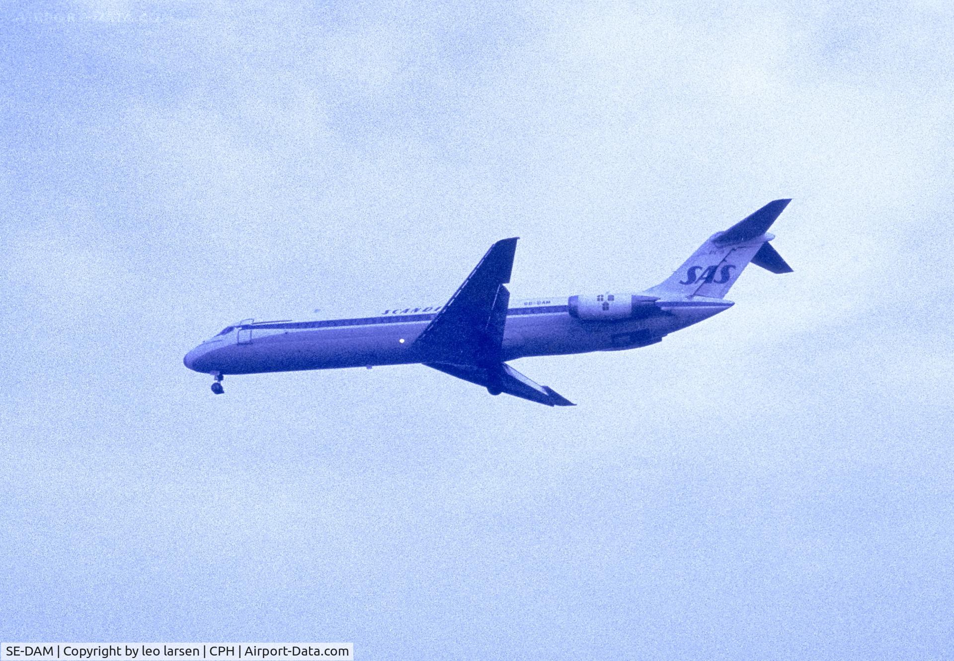 SE-DAM, 1970 McDonnell Douglas DC-9-41 C/N 47499 / 568, Copenhagen