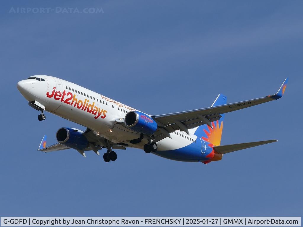 G-GDFD, 1997 Boeing 737-8K5 C/N 27982, London (STN)	Marrakesh (RAK)	LS1477