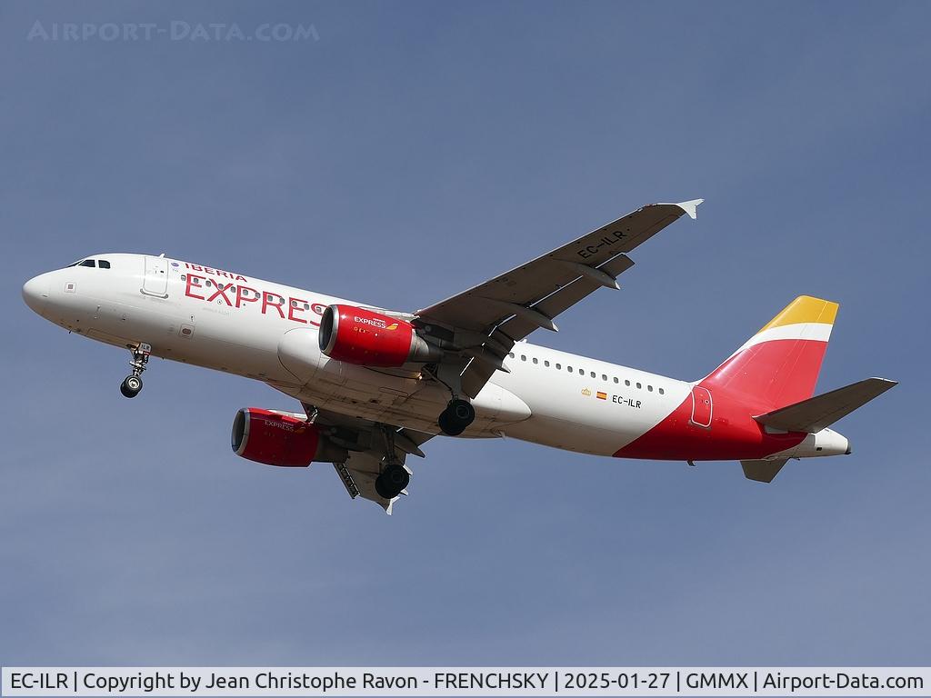 EC-ILR, 2002 Airbus A320-214 C/N 1793, Madrid (MAD)	Marrakesh (RAK)	IB1851