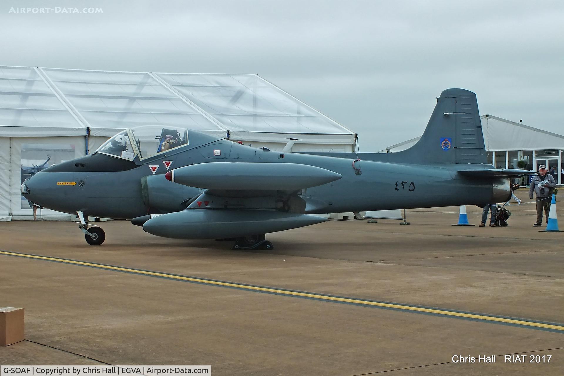G-SOAF, 1986 BAC 167 Strikemaster Mk.82A C/N 425, RIAT 2017