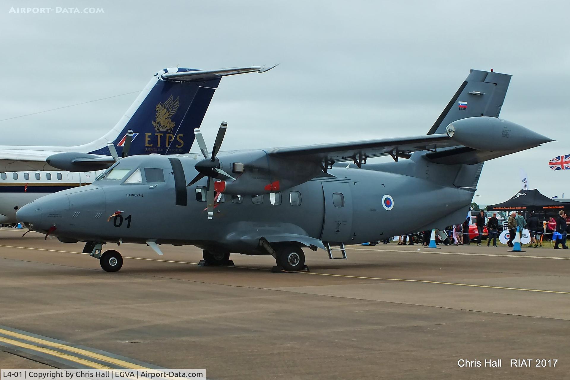 L4-01, 1991 Let L-410UVP-E Turbolet C/N 912606, RIAT 2017