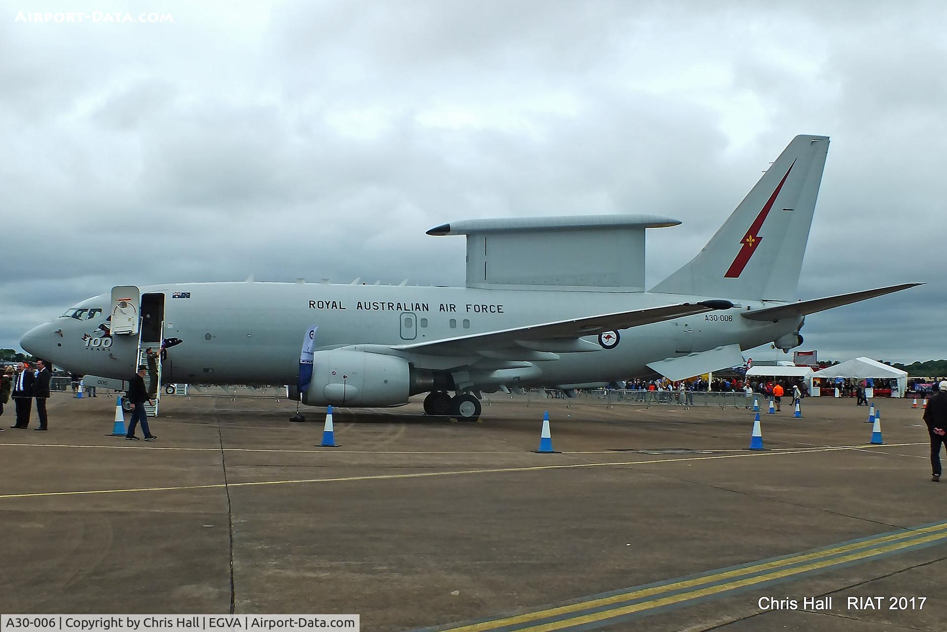 A30-006, 2006 Boeing E-7A Wedgetail (737-7ES) C/N 33987, RIAT 2017