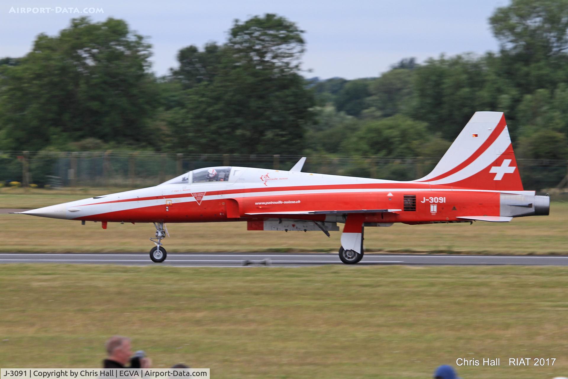 J-3091, Northrop F-5E Tiger II C/N L.1091, RIAT 2017