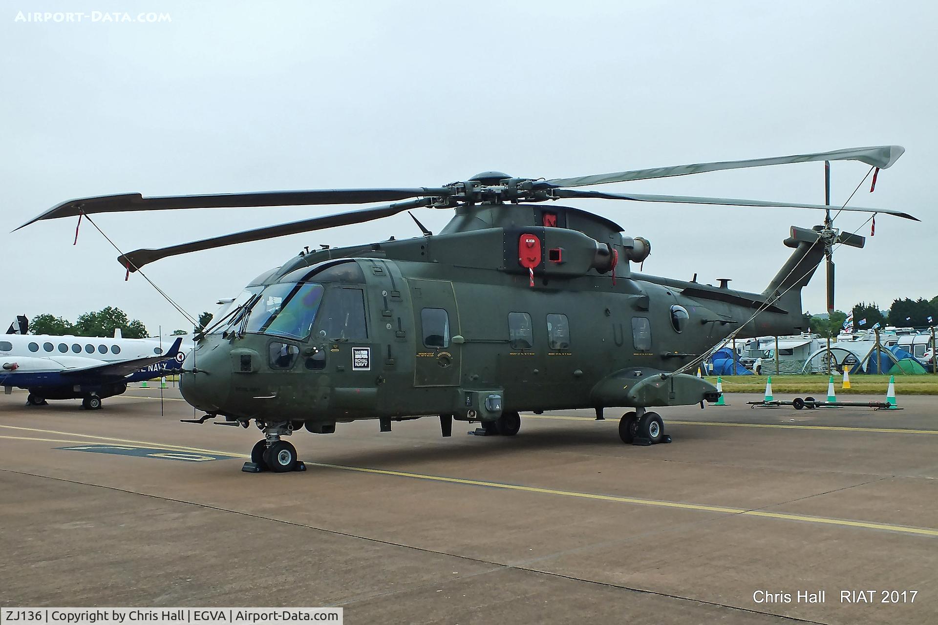ZJ136, Westland Merlin HC.3i C/N 50191/RAF20, RIAT 2017