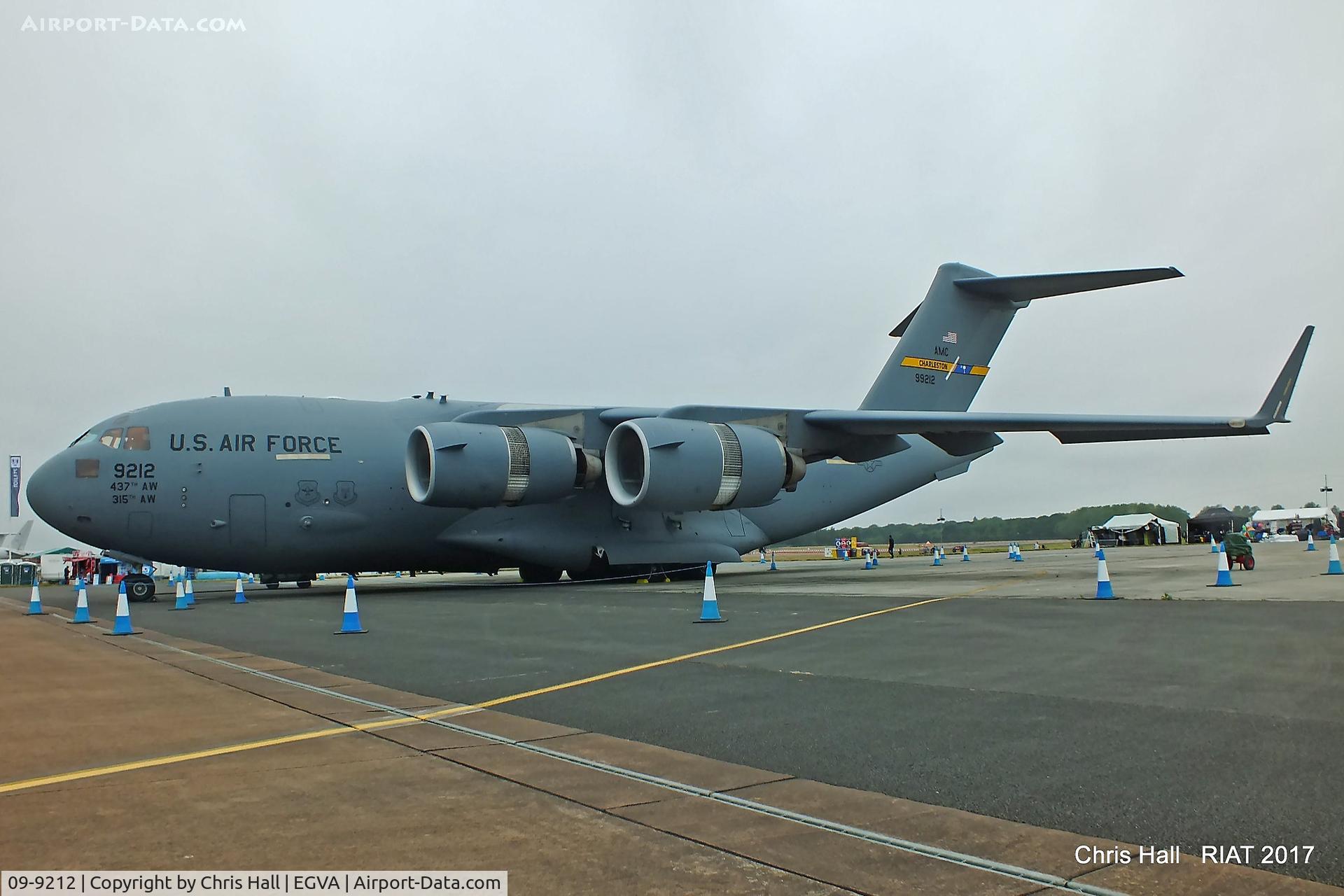 09-9212, 2011 Boeing C-17A Globemaster III C/N P-212, RIAT 2017