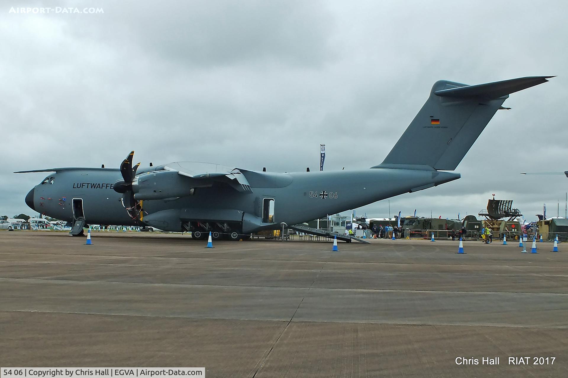 54 06, 2016 Airbus A400M-180 Atlas C/N 041, RIAT 2017