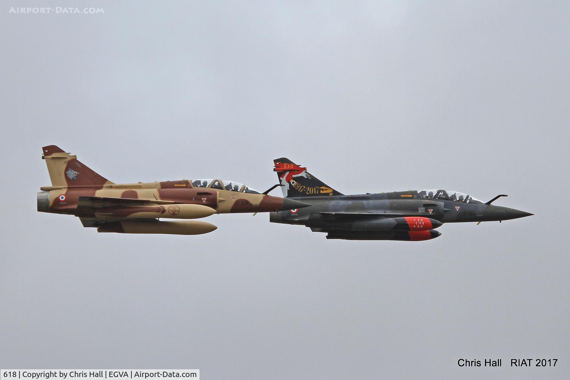 618, Dassault Mirage 2000D C/N 417, RIAT 2017
