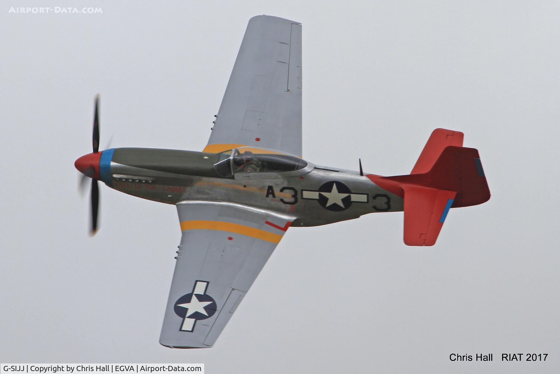 G-SIJJ, 1944 North American P-51D Mustang C/N 122-31894 (44-72035), RIAT 2017