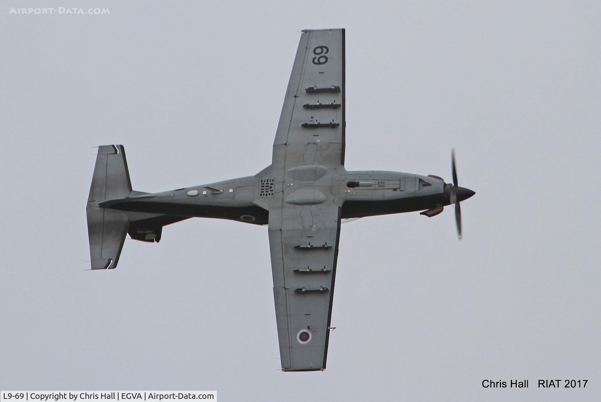 L9-69, Pilatus PC-9M Hudournik C/N 642, RIAT 2017