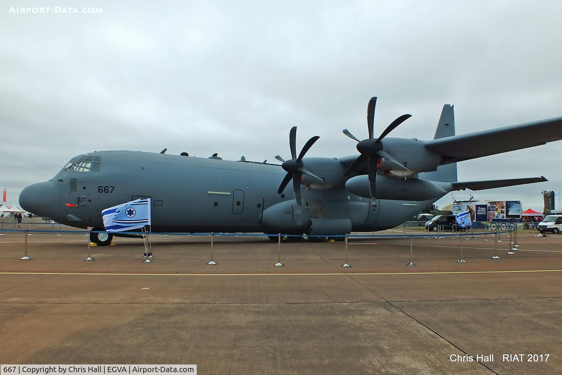 667, Lockheed C-130J-30 Super Hercules C/N 382-5794, RIAT 2017