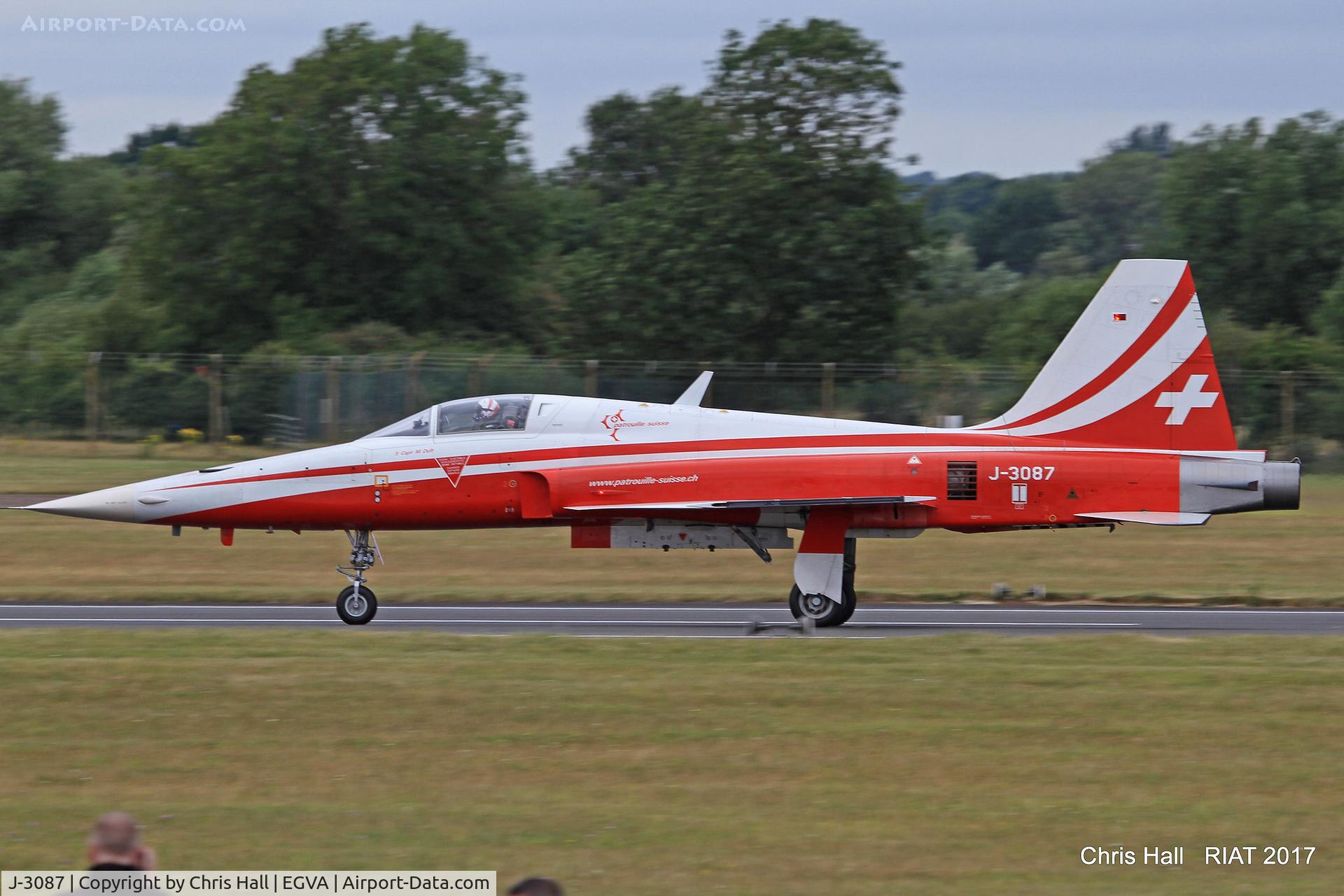 J-3087, Northrop F-5E Tiger II C/N L.1087, RIAT 2017