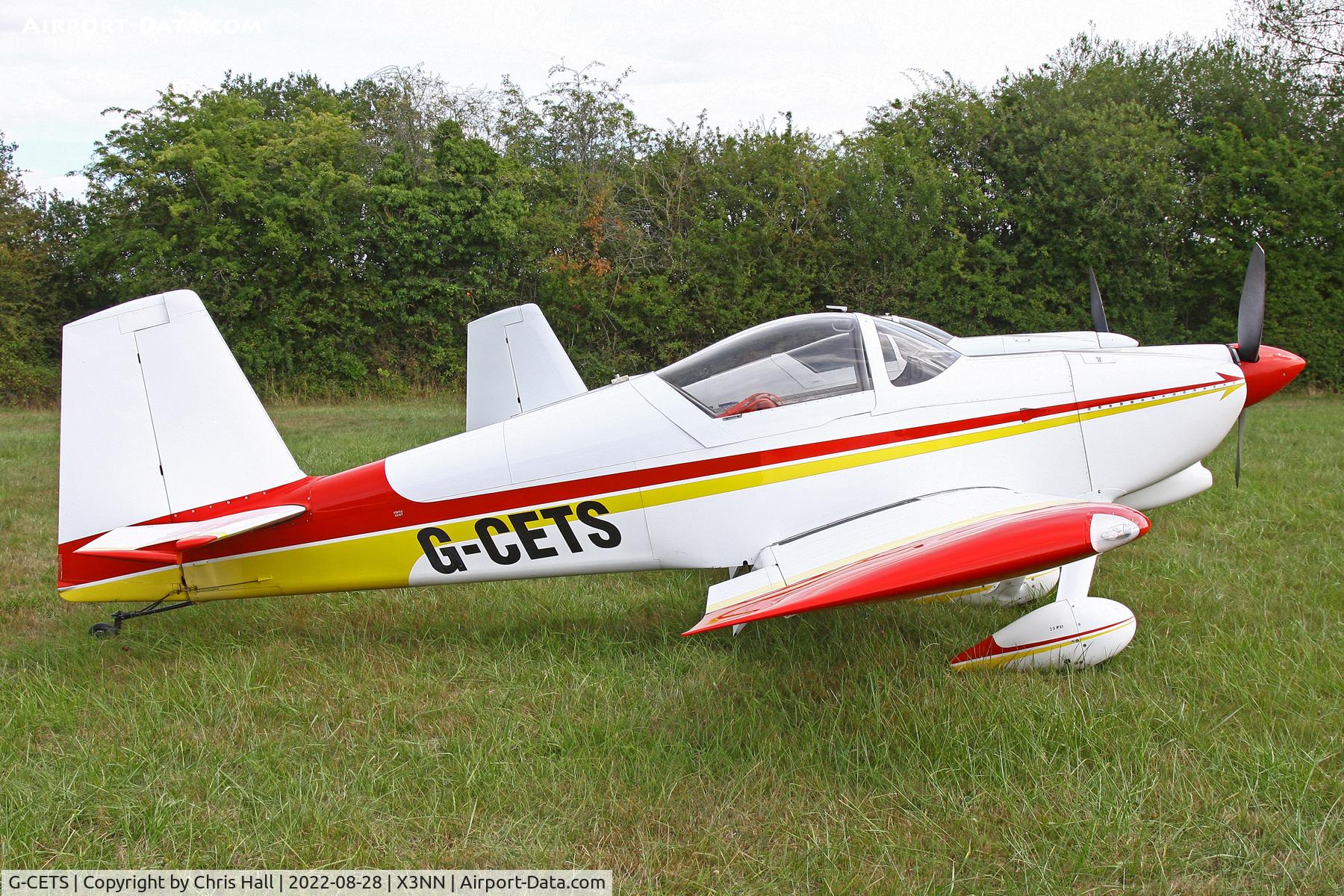 G-CETS, 2003 Vans RV-7 C/N 70529, Stoke Golding Stakeout 2022