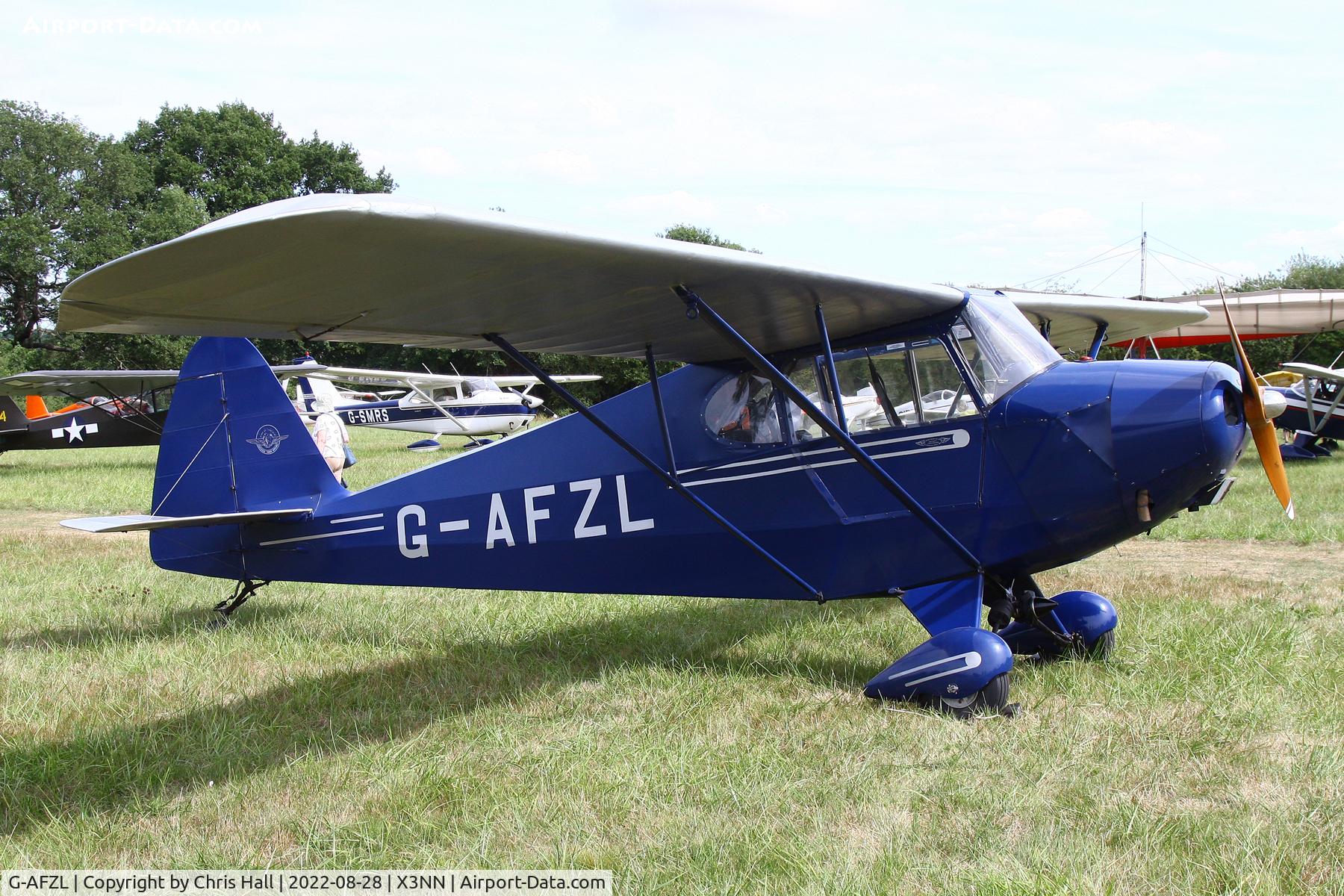 G-AFZL, 1939 Porterfield CP-50 Collegiate C/N 581, Stoke Golding Stakeout 2022