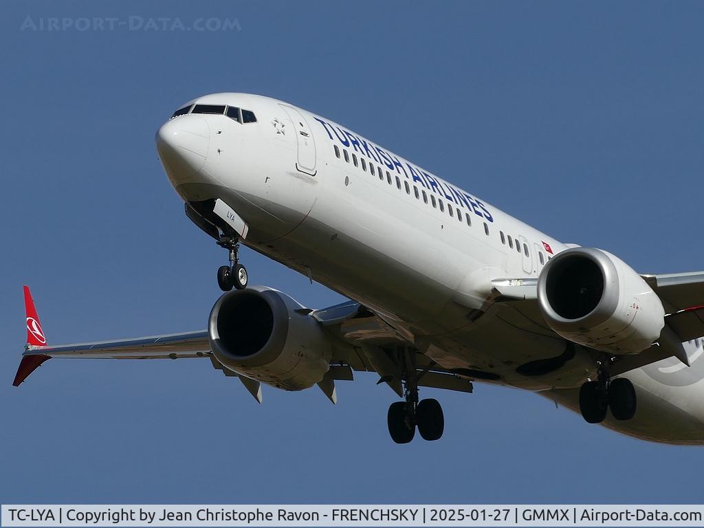 TC-LYA, 2019 Boeing 737-9 MAX C/N 60062, Istanbul (IST)	Marrakesh (RAK)	TK619