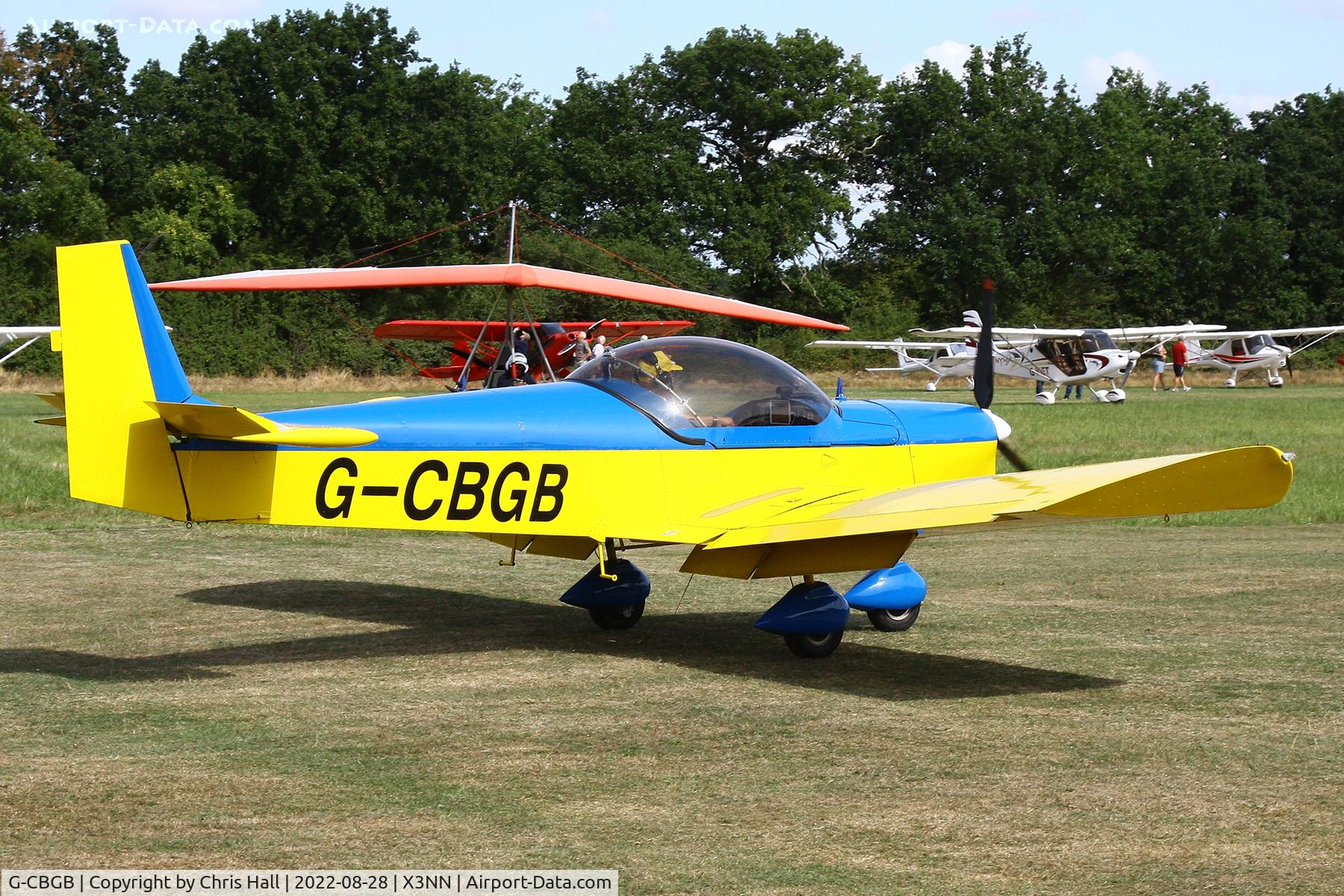 G-CBGB, 2001 Zenair CH-601UL Zodiac C/N PFA 162A-13819, Stoke Golding Stakeout 2022