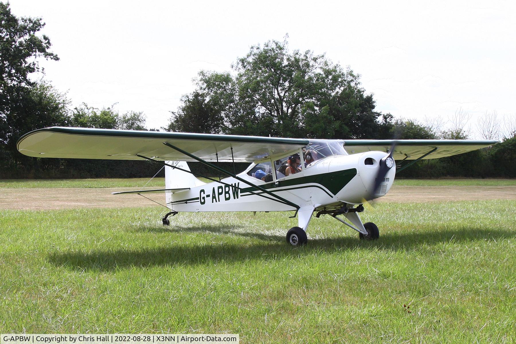 G-APBW, 1957 Auster 5A C/N 3405, Stoke Golding Stakeout 2022