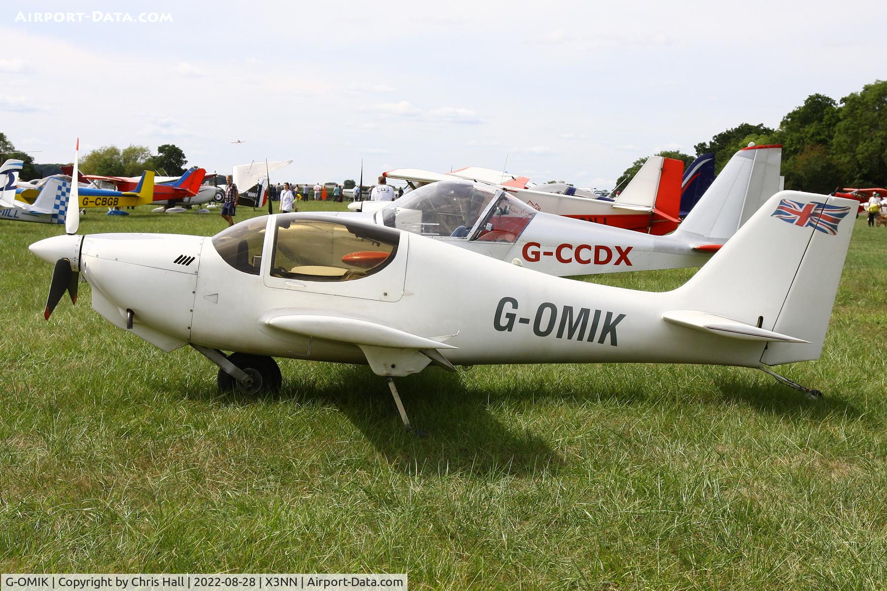 G-OMIK, 2001 Europa Monowheel C/N PFA 247-12991, Stoke Golding Stakeout 2022