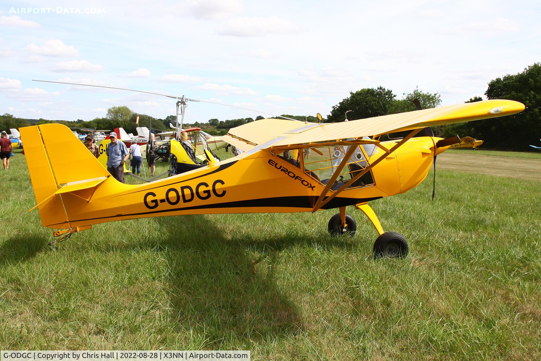 G-ODGC, 2014 Aeropro Eurofox 912(S) C/N LAA 376-15274, Stoke Golding Stakeout 2022