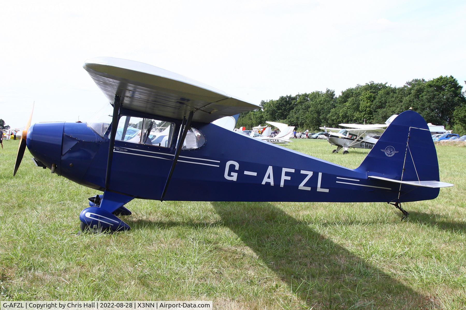 G-AFZL, 1939 Porterfield CP-50 Collegiate C/N 581, Stoke Golding Stakeout 2022