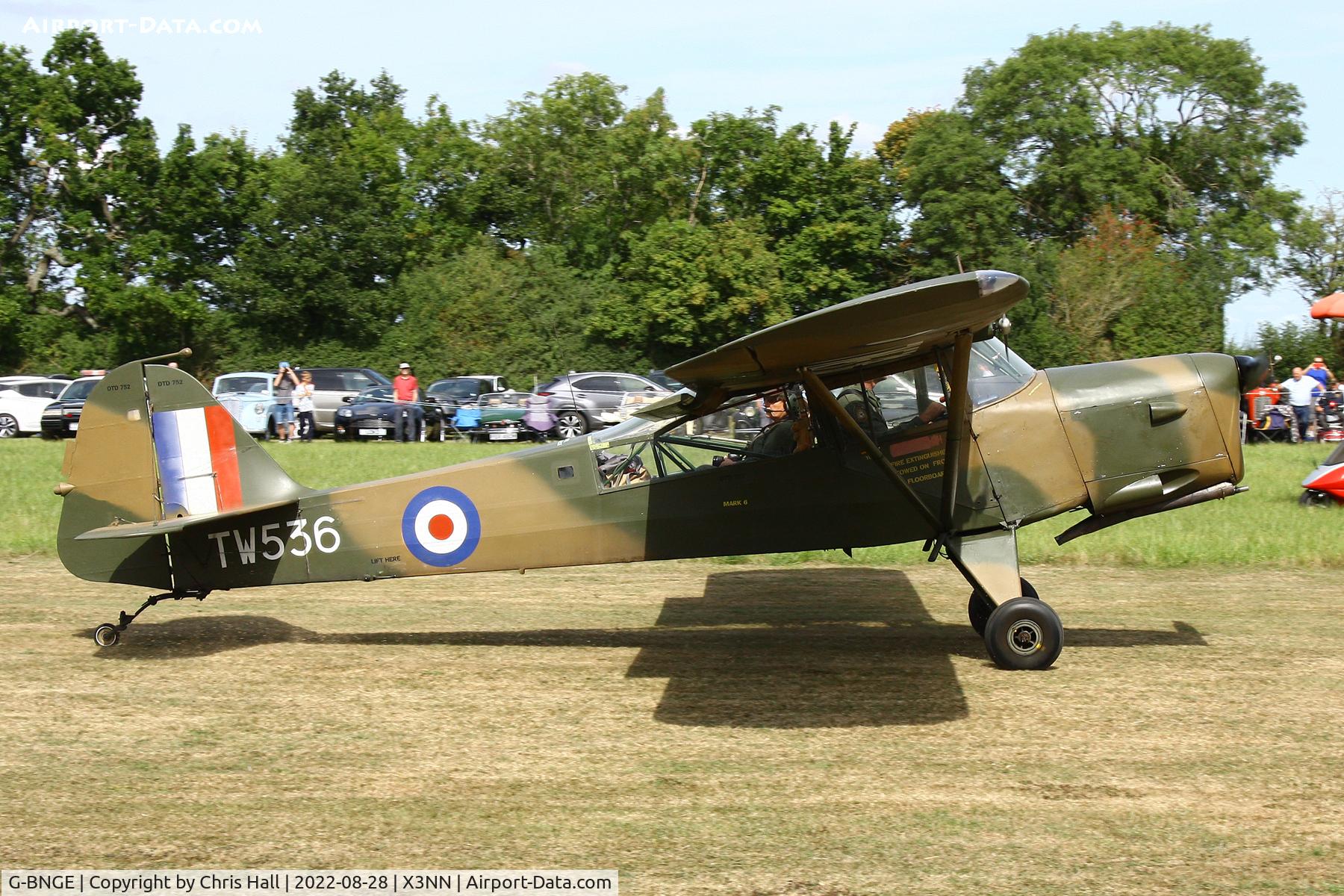 G-BNGE, 1946 Auster AOP.6 C/N 1925, Stoke Golding Stakeout 2022