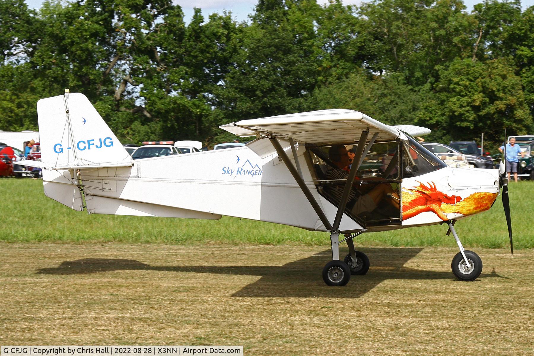 G-CFJG, 2008 Skyranger Swift 912S(1) C/N BMAA/HB/546, Stoke Golding Stakeout 2022