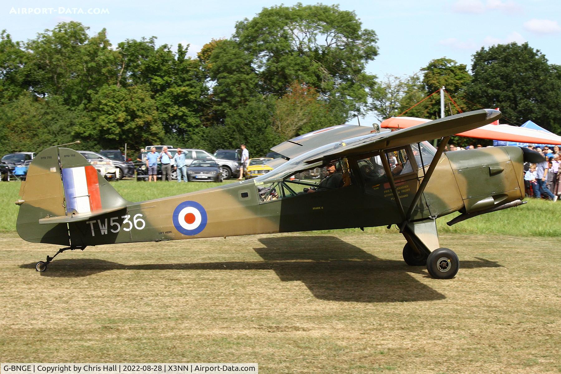 G-BNGE, 1946 Auster AOP.6 C/N 1925, Stoke Golding Stakeout 2022