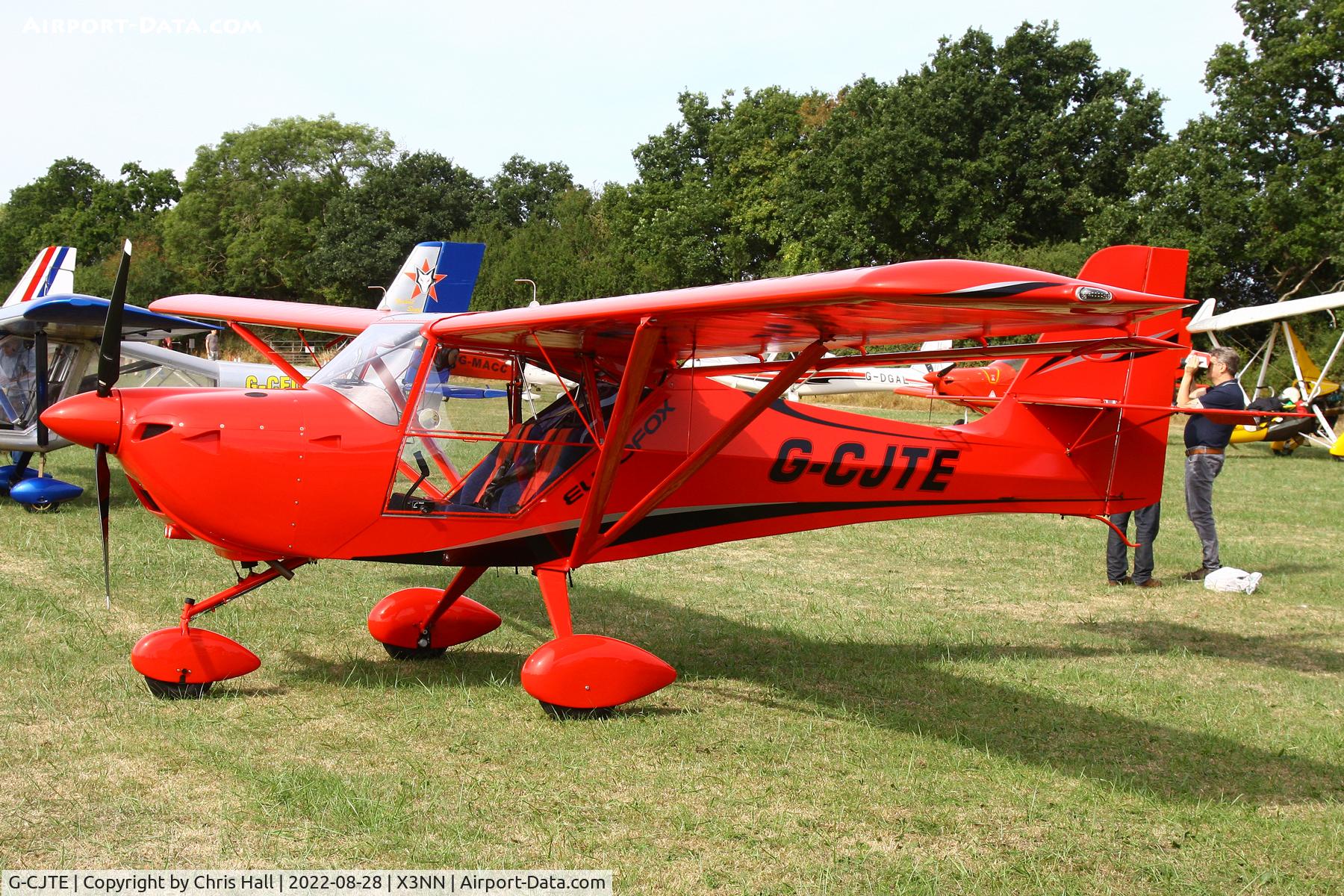 G-CJTE, 2017 Aeropro Eurofox 3K C/N 50917, Stoke Golding Stakeout 2022