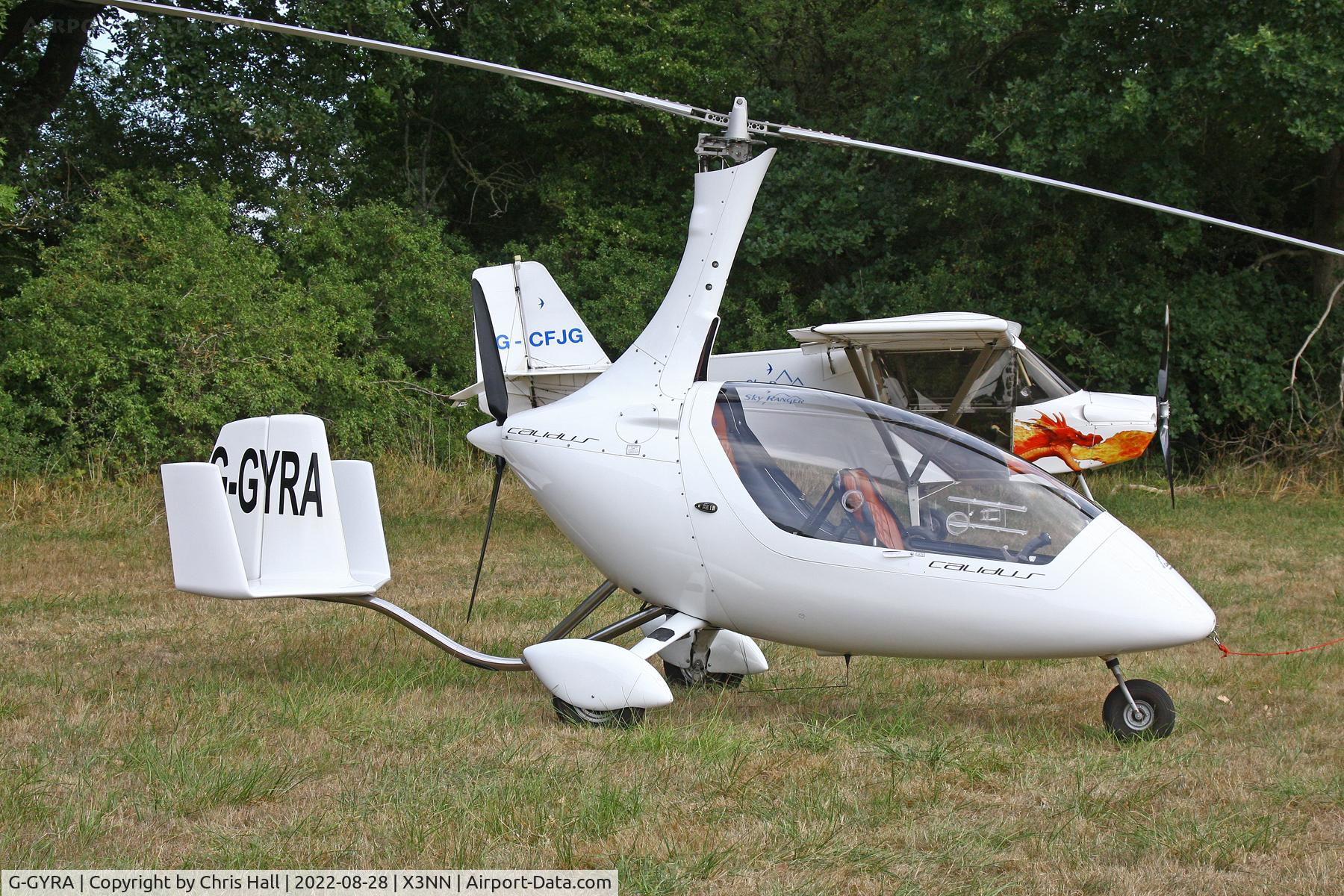 G-GYRA, 2016 RotorSport UK Calidus C/N RSUK/CALS/027, Stoke Golding Stakeout 2022