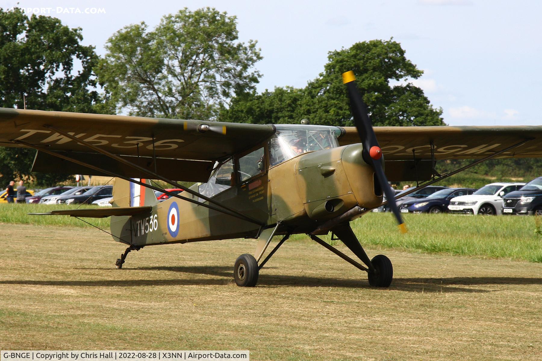 G-BNGE, 1946 Auster AOP.6 C/N 1925, Stoke Golding Stakeout 2022