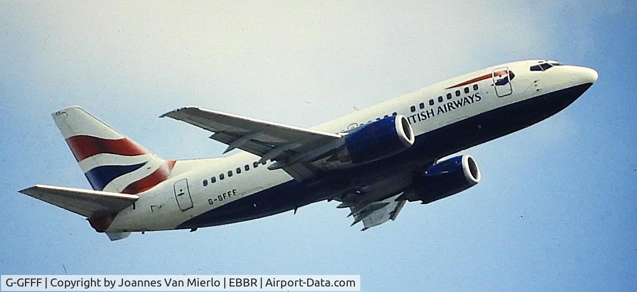 G-GFFF, 1990 Boeing 737-53A C/N 24754, ex-slide
