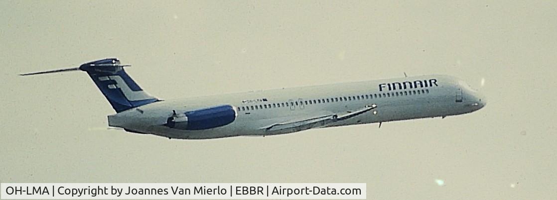 OH-LMA, 1987 McDonnell Douglas MD-87 (DC-9-87) C/N 49403, ex-slide