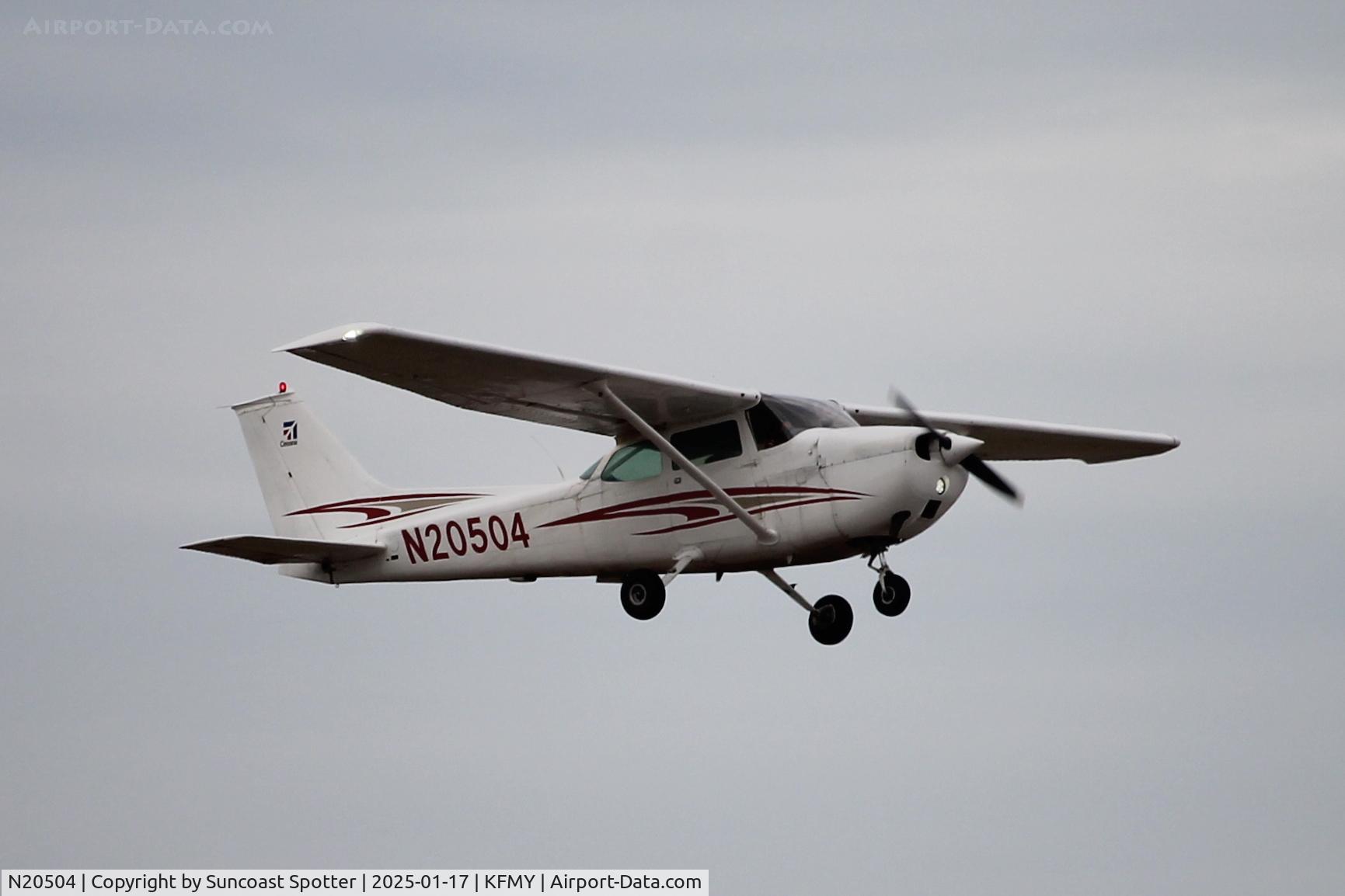 N20504, 1973 Cessna 172M C/N 17261347, Skyhawk 20504 departs Runway 5 at Page Field
