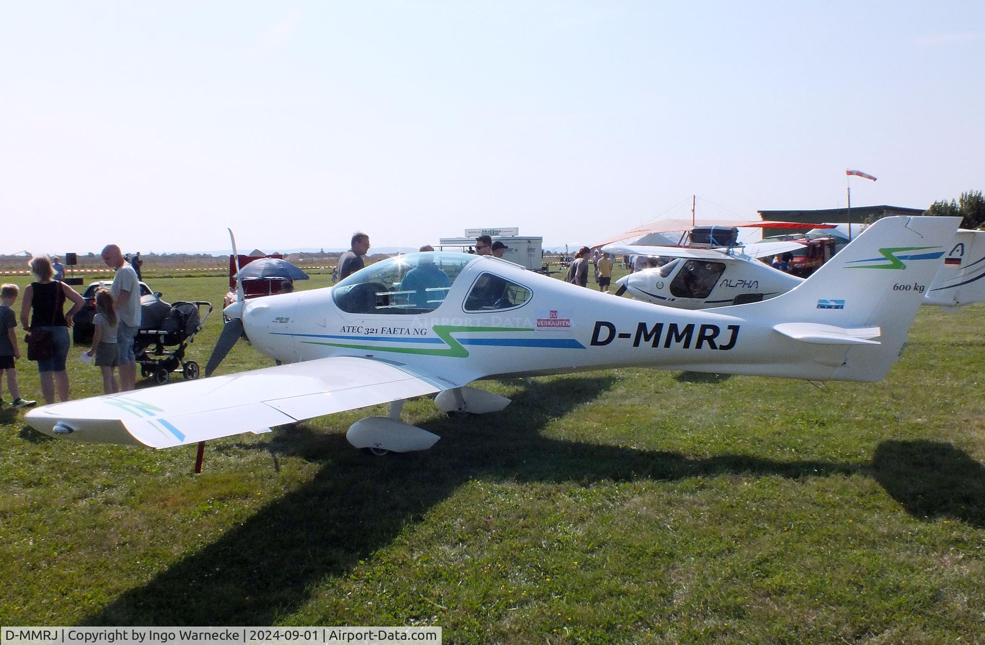D-MMRJ, ATEC 321 Faeta NG C/N FNG340123A, ATEC 321 Faeta NG at the 2024 Flugplatz-Wiesenfest airfield display at Weilerswist-Müggenhausen ultralight airfield