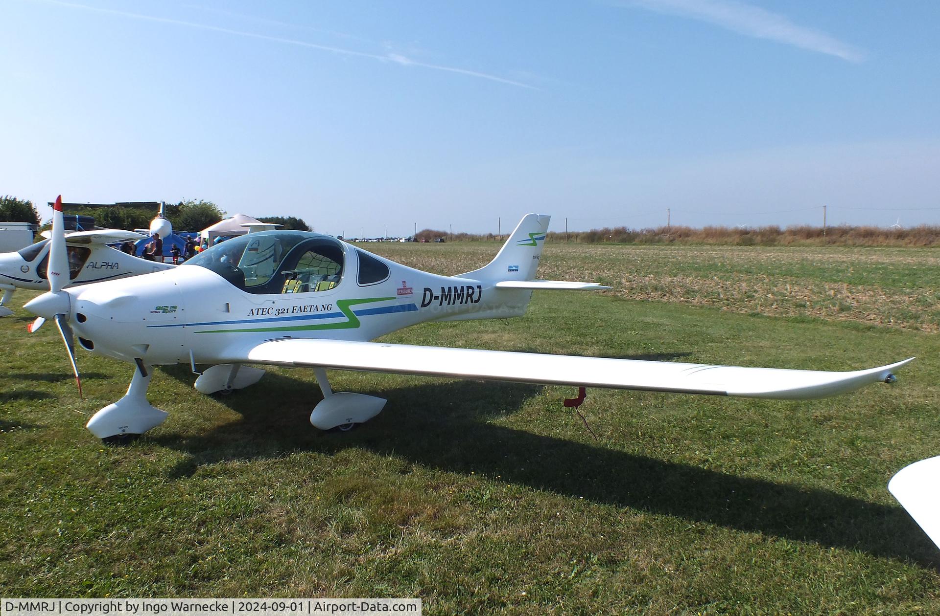 D-MMRJ, ATEC 321 Faeta NG C/N FNG340123A, ATEC 321 Faeta NG at the 2024 Flugplatz-Wiesenfest airfield display at Weilerswist-Müggenhausen ultralight airfield