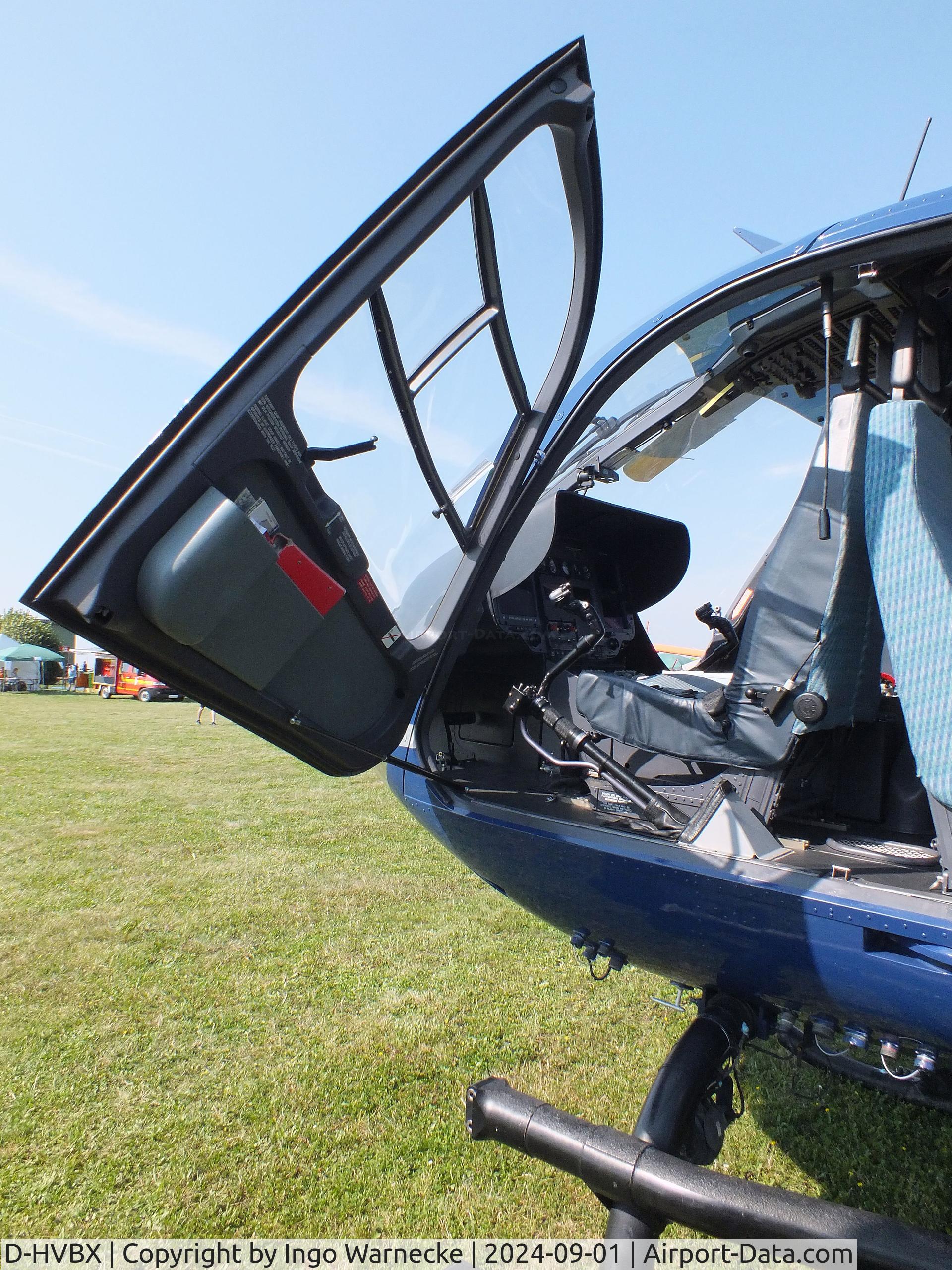 D-HVBX, 2004 Eurocopter EC-135T-2 C/N 0349, Eurocopter EC135T2 of the Bundespolizei (german federal police) at the 2024 Flugplatz-Wiesenfest airfield display at Weilerswist-Müggenhausen ultralight airfield #c