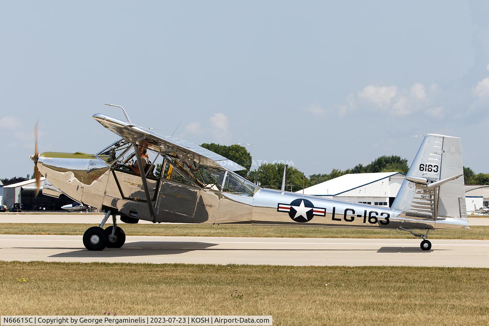N66615C, 1946 Convair L-13A C/N 46-163, Airventure 2023.