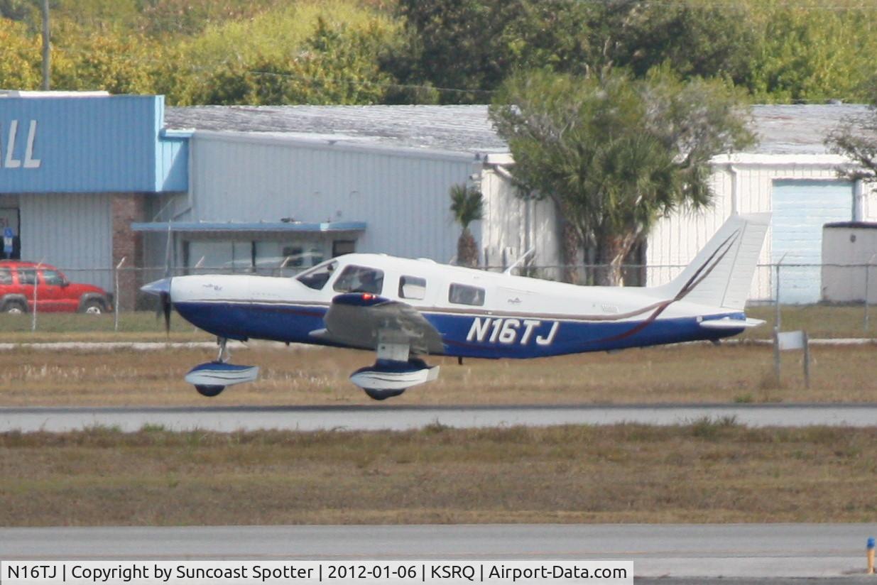 N16TJ, 2004 Piper PA32-301FT C/N 3232034, N16TJ departs on Runway 32 at Sarasota-Bradenton International Airport