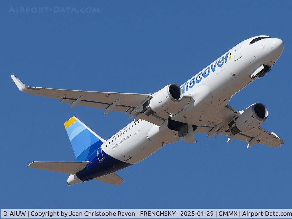 D-AIUW, 2016 Airbus A320-214 C/N 7251, Marrakesh (RAK)	Munich (MUC)	4Y213