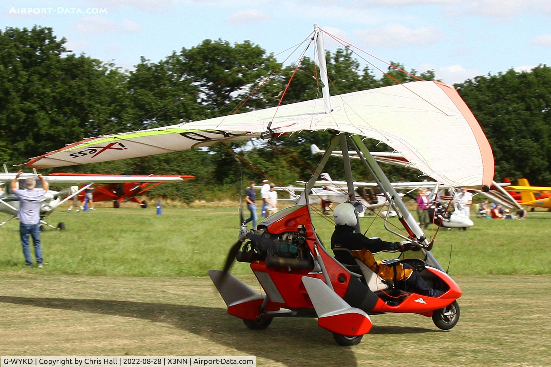 G-WYKD, 2008 Air Creation Tanarg 912S / iXess 15 C/N BMAA/HB/559, Stoke Golding Stakeout 2022