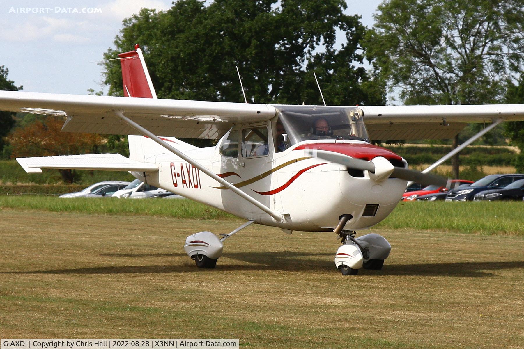 G-AXDI, 1969 Reims F172H Skyhawk C/N 0574, Stoke Golding Stakeout 2022