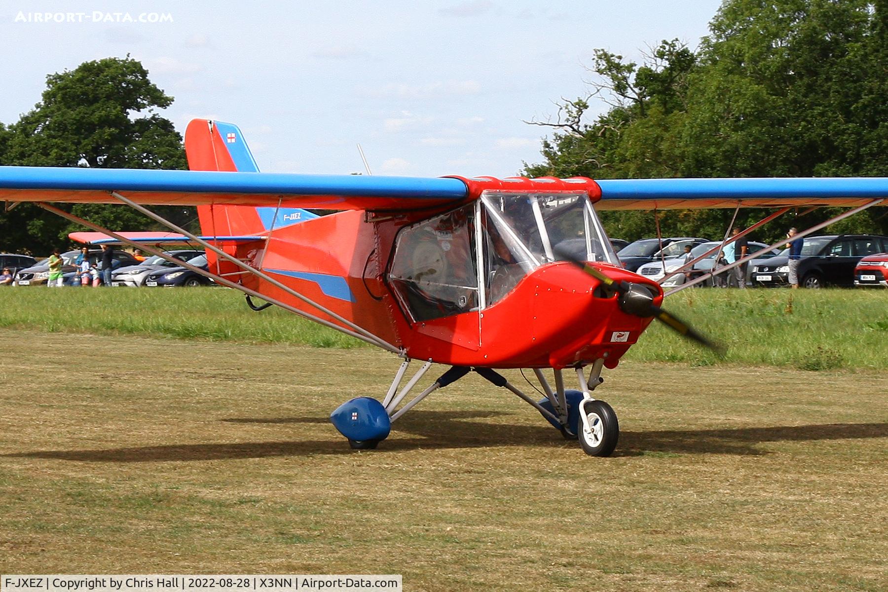 F-JXEZ, Raj Hamsa X-Air Hawk X-Air Hawk C/N 1152, Stoke Golding Stakeout 2022