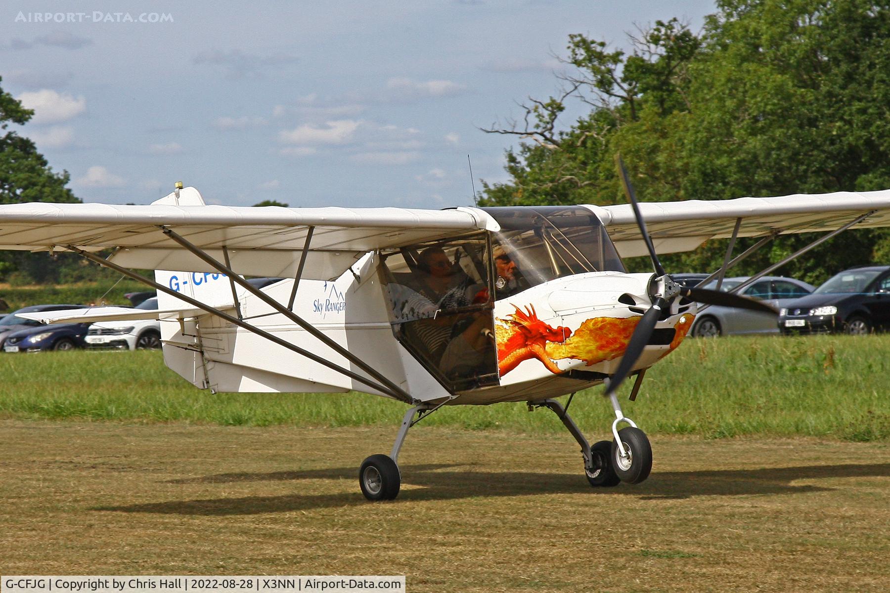 G-CFJG, 2008 Skyranger Swift 912S(1) C/N BMAA/HB/546, Stoke Golding Stakeout 2022
