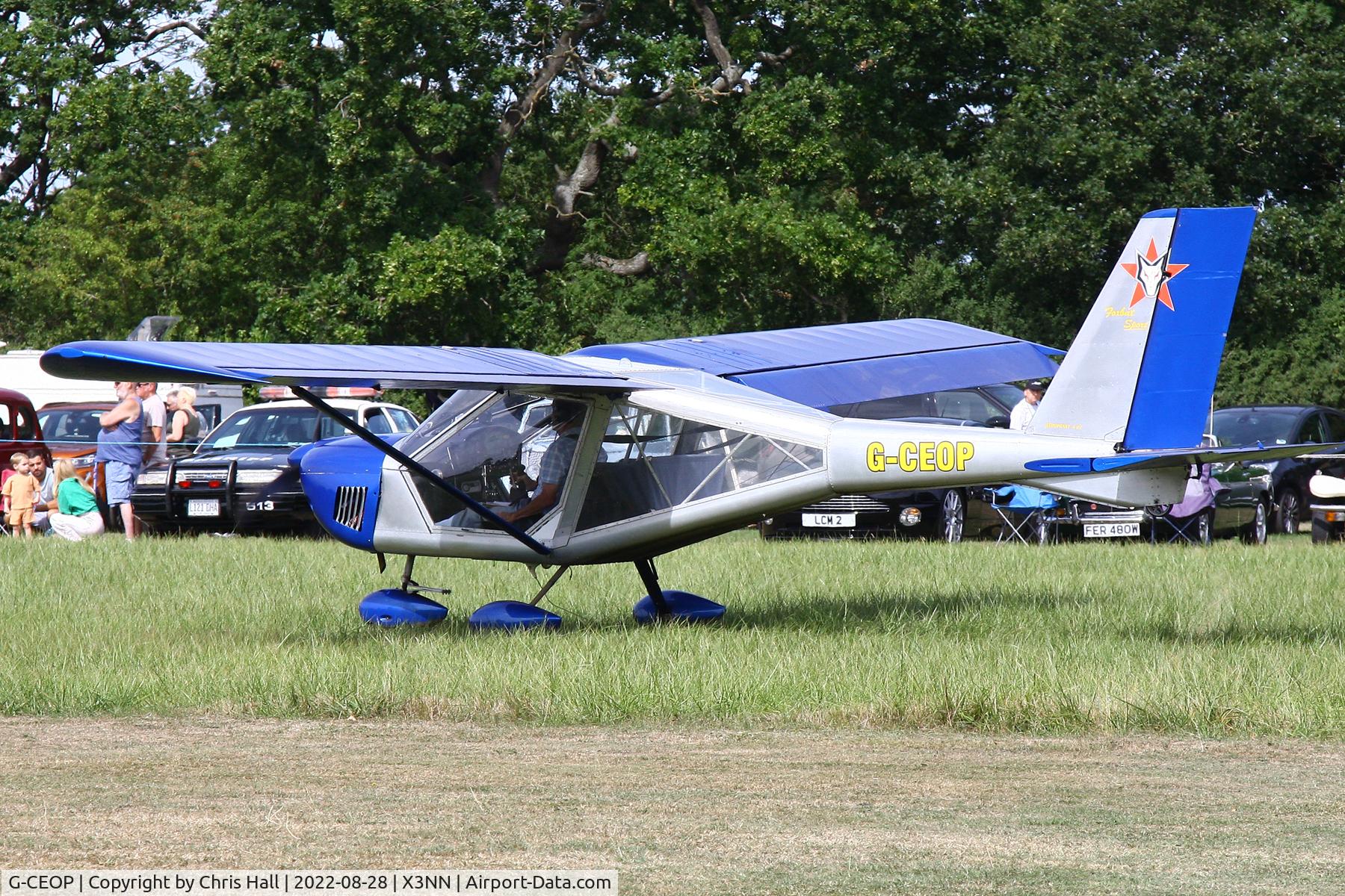 G-CEOP, 2007 Aeroprakt A-22 Foxbat C/N PFA 317A-14671, Stoke Golding Stakeout 2022