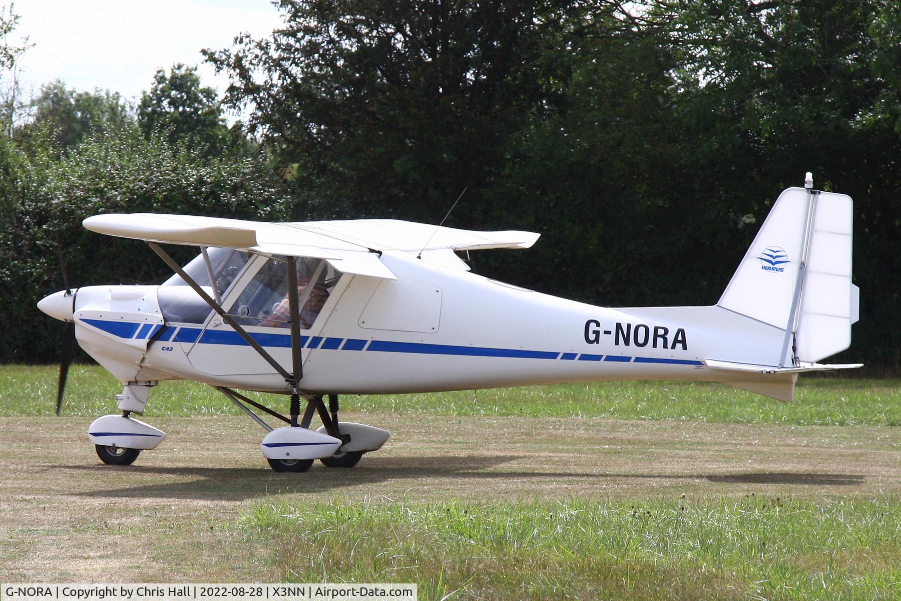 G-NORA, 2005 Comco Ikarus C42 FB UK C/N PFA 322-14420, Stoke Golding Stakeout 2022